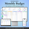 Monthly Budget Tracker Spreadsheet