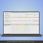 ADHD Habit Tracker For Google Sheets